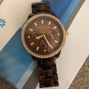 Michael Kors Tortoise Watch